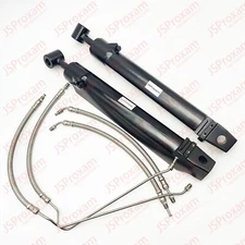 Fit Mercruiser Alpha One Gen 2 Trim Cylinders hydraulic ram two 1 II hoses lines