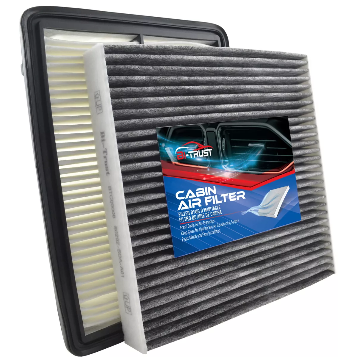 Cabin and Engine Air Filter for Honda Accord 3.5L 08 12 Acura TL 3.7L 3.5L 09 14