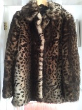 Ladies Julia Mcdonald’s Fur Coat Size 12