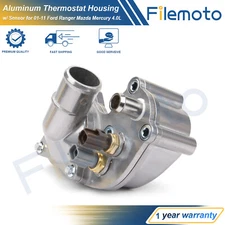 Aluminum Thermostat Housing w/ Sensor for 01-11 Ford Ranger Mazda Mercury 4.0L👍