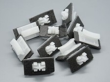 10 Windschutzscheibe Frontscheiben Blende Leisten Clips für Ford Transit 4069907