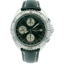 Breitling Shark Uhr 42mm Automatik Ref. A13051 Lederband