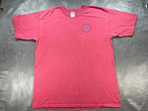 Red Vintage PIE Math Circumference Radius Irrational but well Rounded Shirt Lrg