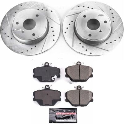 For Power Stop 08 16 Smart Fortwo Front Z23 Evolution Sport Brake Kit 
