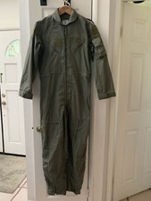 Military Coveralls / Flyers - Summer, Fire Resistant Green 40S MIL-C-83141A, 40R