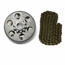 Centrifugal 212cc 210cc Go Kart Clutch 3/4" Bore 10T 420 Chain Kit 6.5HP Engine