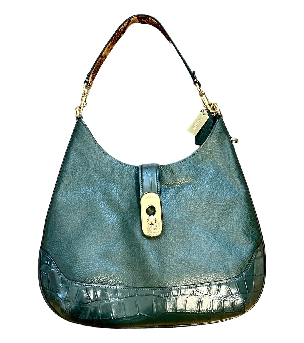 Coach pebble hotsell leather amber hobo