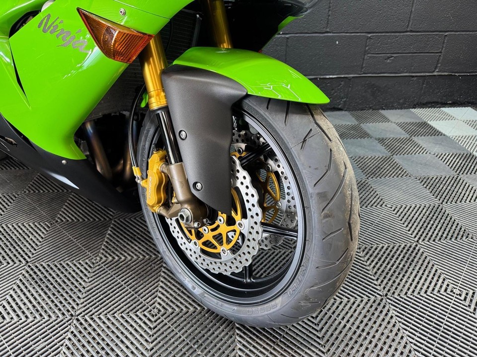 Accossato Tankdeckel Für Kawasaki Ninja ZX-10R 2004 - Schnellverschluss Grün