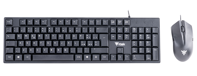 Itek Itek Combo S22 - Tastiera e Mouse USB Retail
