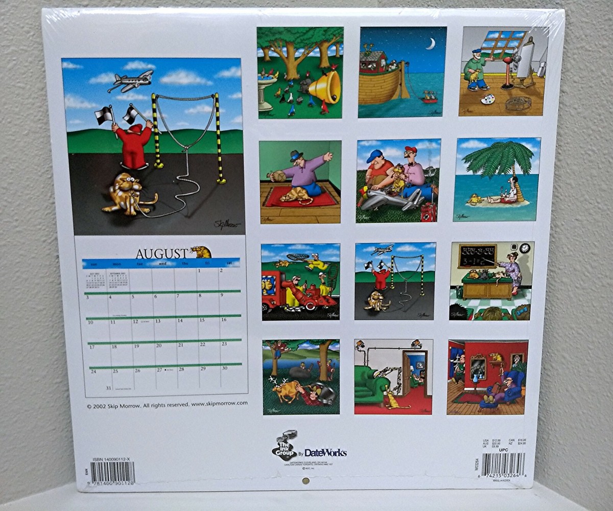 2003 Skip Morrow I Still Hate Cats Calendar Funny Cartoon Art