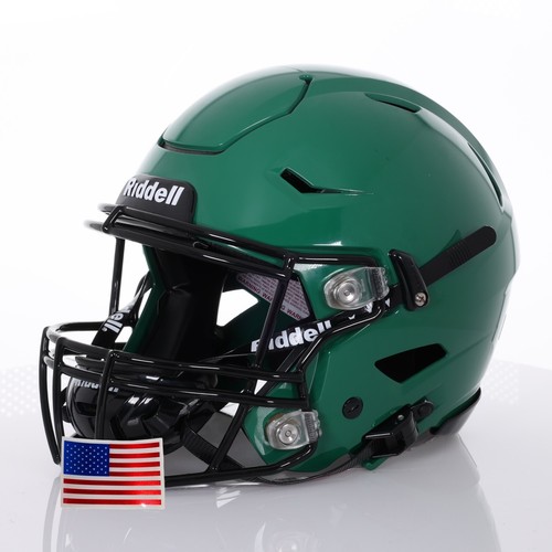 Riddell SpeedFlex ADULT Helmet - Black SF-2BD Facemask + US Helmet Flag Decal - Picture 75 of 76