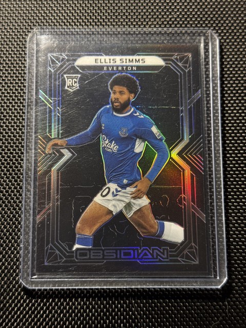 2022-23 Panini Obsidian Soccer #36 Ellis Simms Rookie /115 Everton