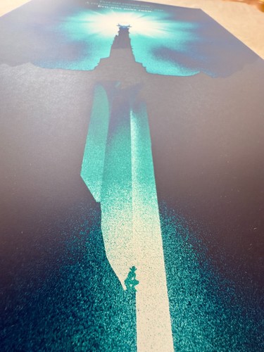 Olly Moss LORD OF THE RINGS Mondo Movie Poster Reg#/580 2012 LOTR Art Print RARE - Picture 4 of 4
