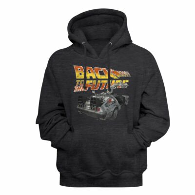 パーカー・フーディ 2025SS Online Limited Back Arch Logo USA Pullover Hoodie Back to the Future Btf Car Charcoal Heather Adult Pullover