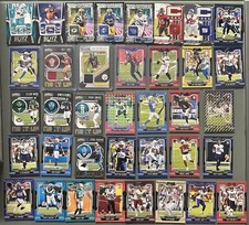 2021 Playbook Football NFL RC Patch Purple Blue Next Up Zoning Blitz Lot 37