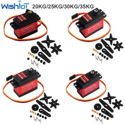 TD-8120MG 20KG Digital Servo - Waterproof High Torque Metal Gear Servo Motor (90-180/270/360 Degrees)
