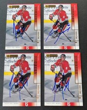 TREVOR DALEY signed 4 card rookie lot | Stars - autographs