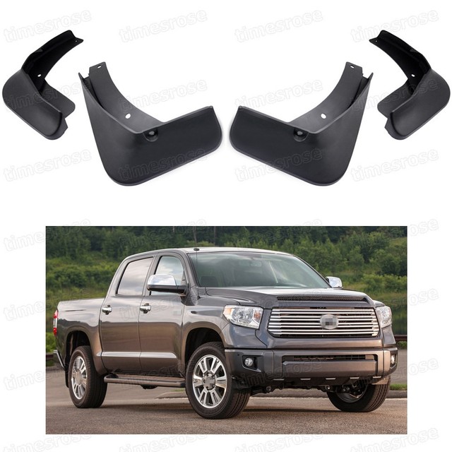 4 Mud Flaps Splash Guards Fender Car Mudguard for Toyota Tundra 2007