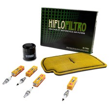 Kit Manutenzione per Kawasaki ZXR 750 ZX750 1993-1995 Filtro Aria Filtro Olio Candele