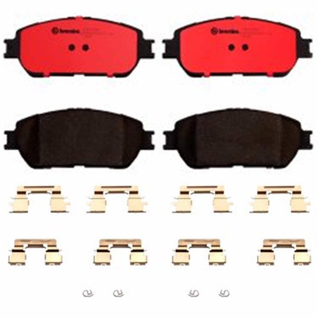 Fits 20022003 Lexus ES300 Front + Rear Ceramic Brake Pads Brembo