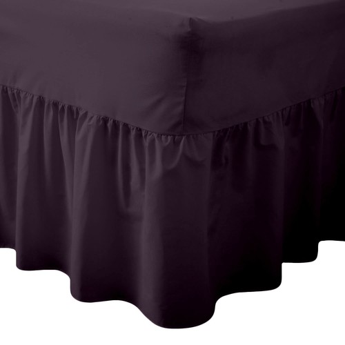 Extra Deep Fitted Valance Sheet Bed Sheets Single Double King Super King UK Size - Picture 16 of 30