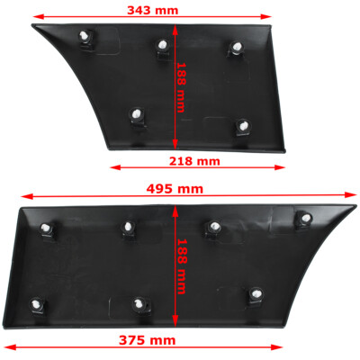 2x STRISCIA MODANATURA LATERALE DESTRA SET PER RENAULT MASTER III - Foto 13