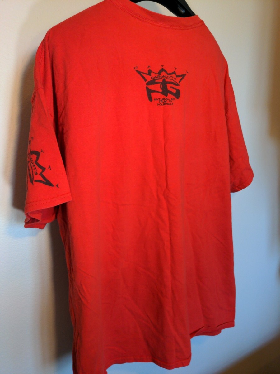 Vintage Natty Short Sleeve T Shirt Men's Size 3X natural and true