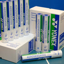 Yonex Aerosensa AS-500 Badminton Feather Shuttlecock 1 tube Great Deal