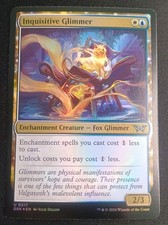MTG Duskmourn - Inquisitive Glimmer - Foil