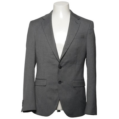 McNeal, Blazer, Größe: 46, Slim Fit, Grau, Elasthan/Polyester/Viskose #sSl