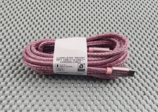 NEW Wireless Gear 10 Ft. Fabric USB-C to USB-...