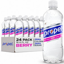 Propel Sports Water Berry Flavor 24 Pack 16.9oz Zero Calorie Drink