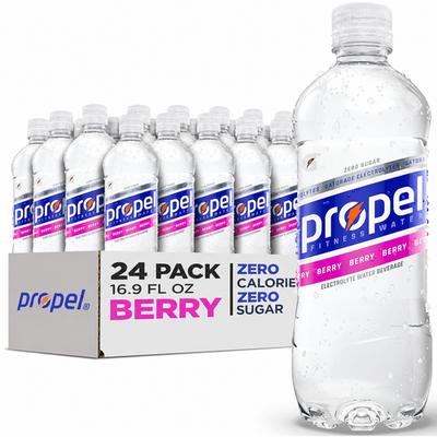 #ad Propel Sports Water Berry Flavor 24 Pack 16.9oz Zero Calorie Drink $14.99