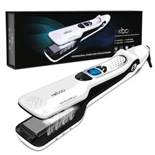 Hair Straightener with Steam,Salon Professional Nano Titanium Ceramic Steam F...