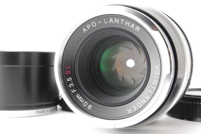 CLA'd [MINT] Voigtlander Apo Lanthar 90mm f/3.5 SL Lens For Olympus OM Mount