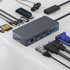 New Surface Dock Triple Displays 12in1 for Surface Pro