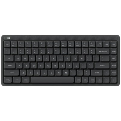 NuPhy Node 75 Low Profile Wireless Mechanical Keyboard - Black  - open box