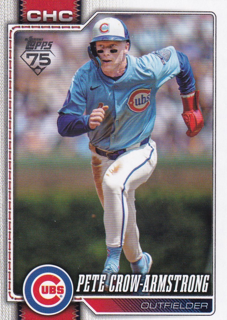 PETE CROW-ARMSTRONG TOPPS SUPER BOX COMPANION CUBS #196 2026 26 S1