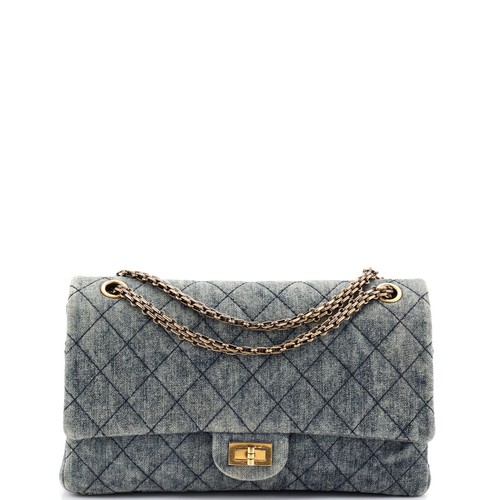 Chanel Reissue 2.55 Flap Bag Quilted Denim 226