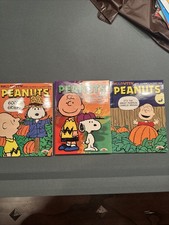 Vintage Lot of 3 Peanuts Coloring Book 2 Halloween 1 Super Jumbo ALL NEW UNUSED