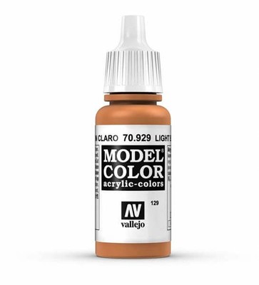Vallejo Light Brown Model Color 17ml Acrylic Paint 70.929