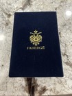 Faberge Imperial Blue Velvet Presentation Box Empty No Egg 3.5"x5.5" Read Empty