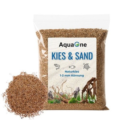 5 Kg bernstein Quarzkies ''Premium Qualität'' 1-2 mm Bodengrund Aquarium Kies