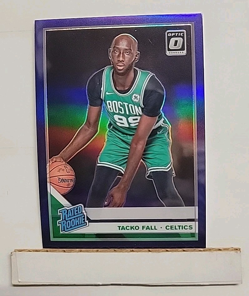 2019-20 Donruss Optic Tacko Fall RC #161 Purple Prizm Rated Rookie HOLO I1