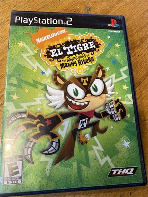 El Tigre: The Adventures of Manny Riveras (Sony PlayStation 2, 2008)Case And Man