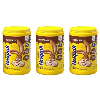 3 pack - Nesquik Chocolate Powder Drink Mix (44.9 oz.) - free shipping