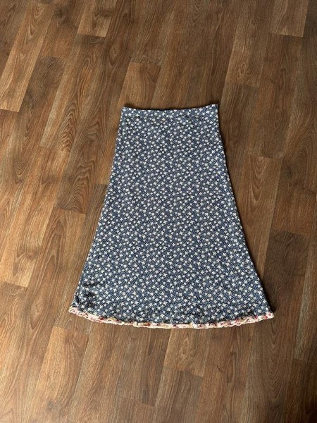 Women Polo Ralph Lauren Skirt Navy Floral M
