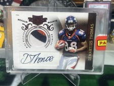 2010 Denver Broncos Demaryius Thomas 3-Color Panini Rookie Premier RPA 674/699