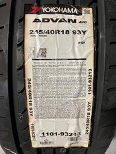 2 New 245 40 18 Yokohama Advan A10f Summer Tires 2 New 245 40 18 Yokohama Advan A10f Summer Tires