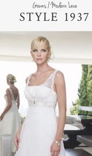 Casablanca Bridal's Style 1937 wedding dress- Brand New With Tags- Size 10 -